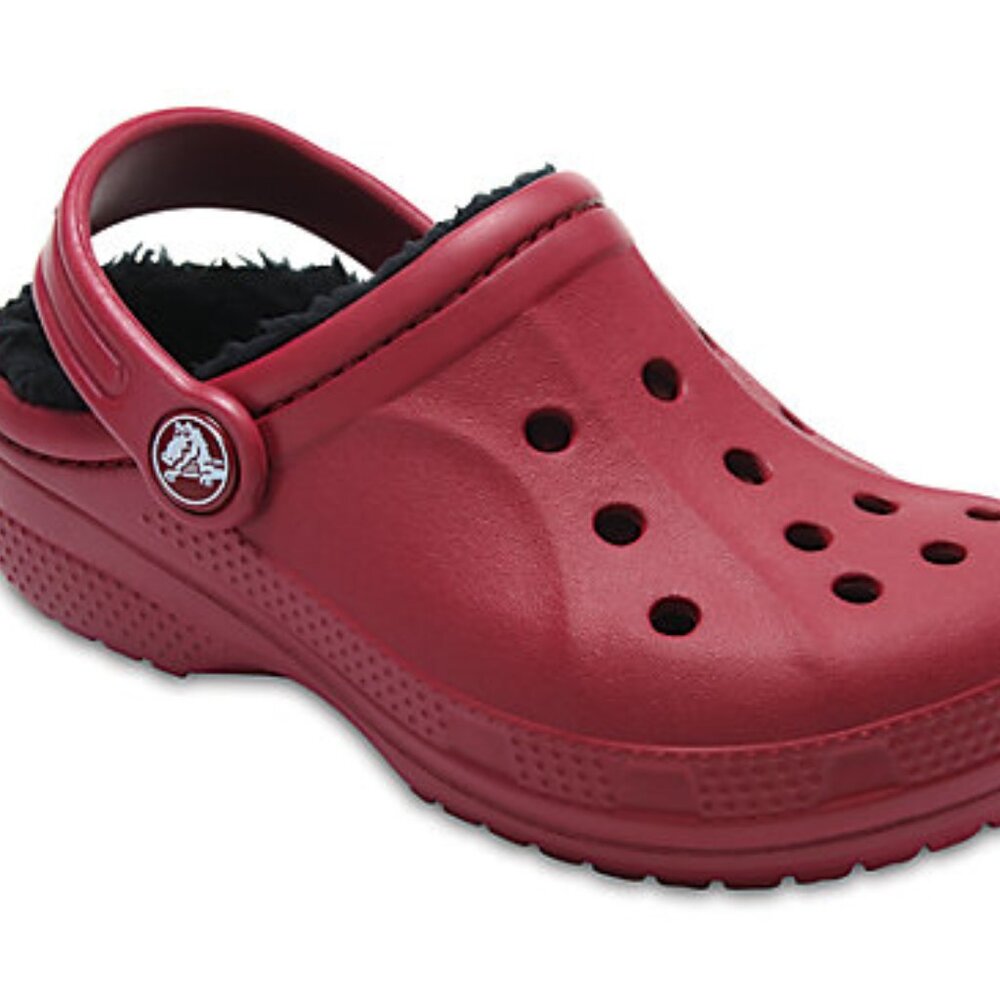 Crocs with fleece lining size 10/11